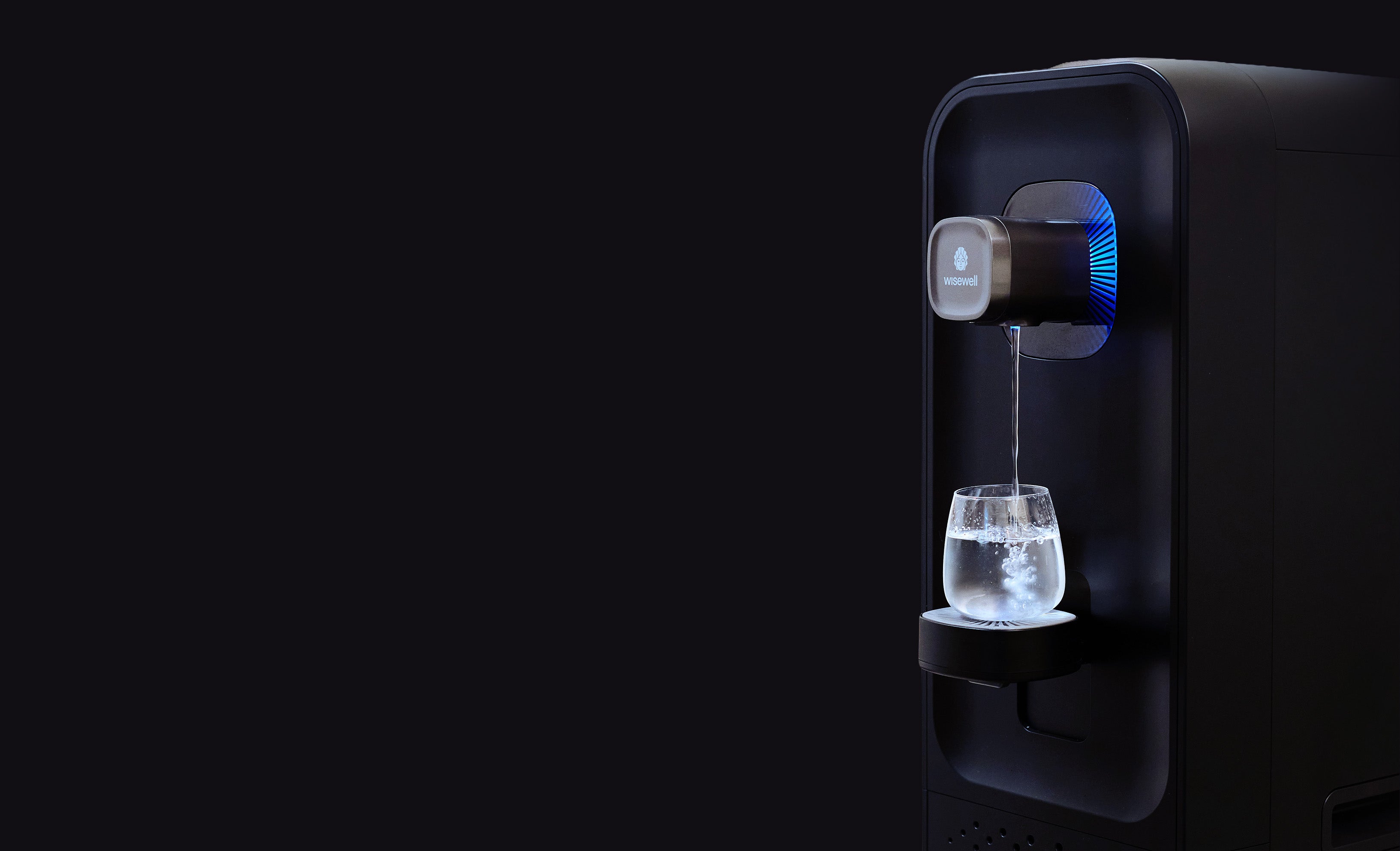 Wisewell Model 1 dispensing filtered water